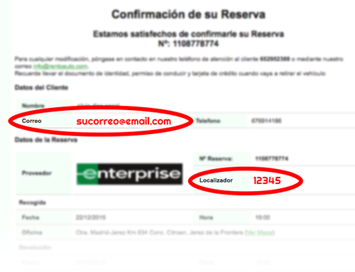 Donde localizar el nº de Presupuesto